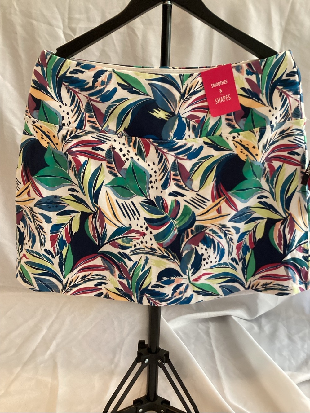 Weekend Routine Tropical Leaf Print Top - Multicolor